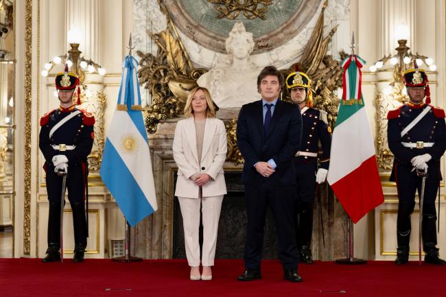 Visita ufficiale nella Repubblica Argentina, le dichiarazioni del Presidente Meloni