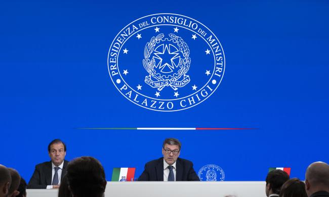 PALAZZO CHIGI - Cdm approva decreto legge che introduce misure urgenti in materia economica e fiscale e in favore degli enti territoriali