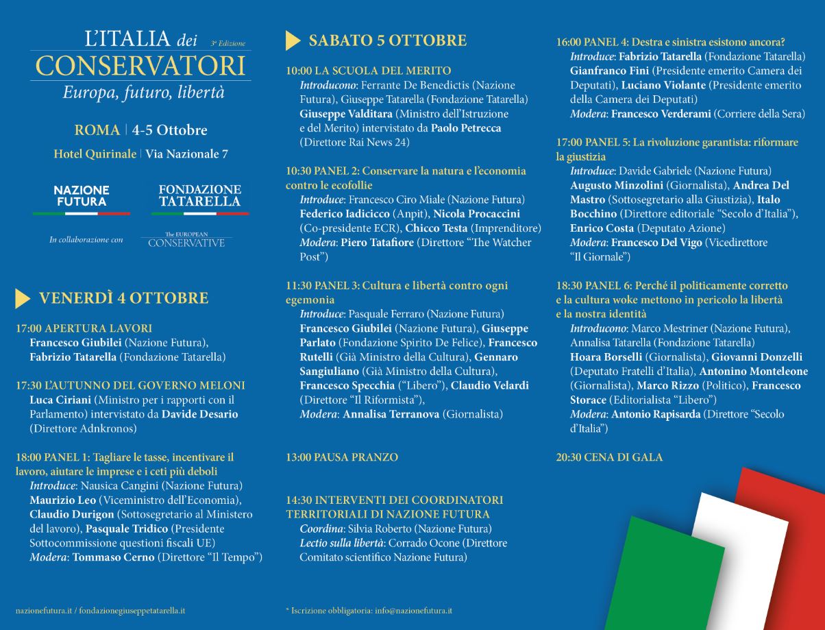 IL 4-5 OTTOBRE TORNA A ROMA L'EVENTO NAZIONALE 